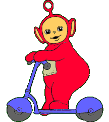 Gif animé du dessin animé Télétubbies